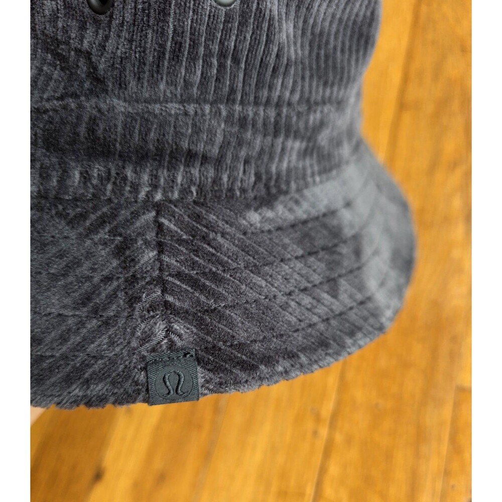 Lululemon Corduroy Bucket Hat Grey - Size S/M - Picture 8 of 8